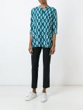 ikat print shirt