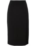 midi straight skirt 