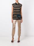 satin cropped pants 