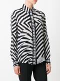 asymmetric stripe shirt