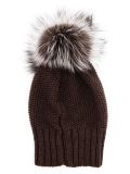 Cashmere and Fox Fur Beanie
