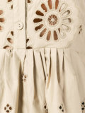 ruffled buttoned tank