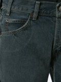 distressed straight-leg jeans 