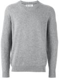 ribbed sleeves sweater