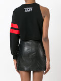 one sleeve sweatshirt 