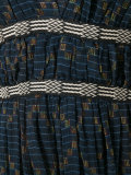 printed plunge dress