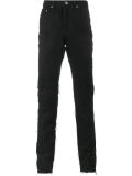 distressed jeans