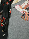 hummingbird printed bomber jacket
