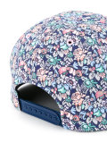 floral print cap