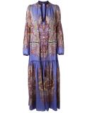 paisley print maxi dress