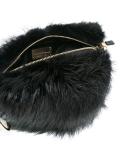 fur shoulder bag