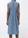 Tracery print dress