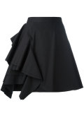 ruffle-detail skirt