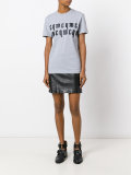 logo print T-shirt