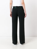 contrast stripe trousers 
