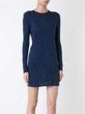hearts motif knit dress