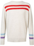 cashmere striped jumper 