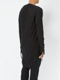 drop hem T-shirt