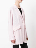 striped blazer 