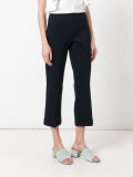 tailored cropped trousers
