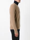 round neck ribbed jumper