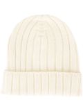 ribbed beanie hat