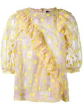 floral embroidered blouse