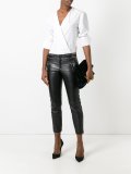 studded leather trousers