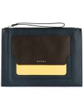colour block clutch