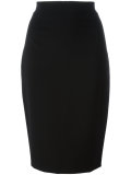 plain fitted skirt