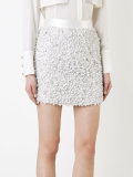 embellished mini skirt