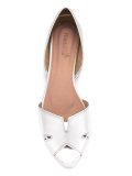 leather ballerinas