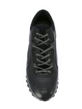 paneled lace-up sneakers