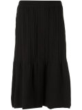 pleated A line skirt