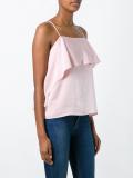 ruffle detail top