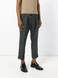 cropped tailored trousers