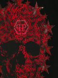 skull print T-shirt