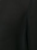 deep V-neck longsleeved blouse