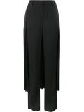 pleated tuxedo trousers 