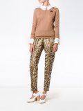 'R' embroidered jumper 