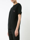 chest slogan T-shirt
