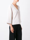 和服式袖子毛衣