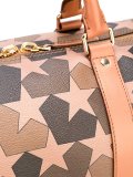 camo star print holdall