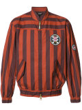 striped bomber jacket