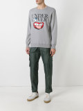 slogan graphic print sweatshirt