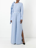 striped long dress