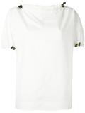 drawstring short sleeve top