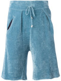 ribbed bermuda shorts