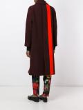'Damson' dogtooth coat