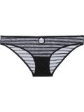 striped mesh panties 